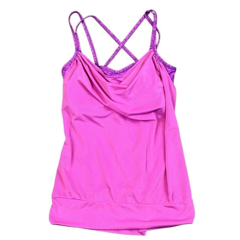 Lucy Feel The Beat Strappy Singlet Tank Top Medium